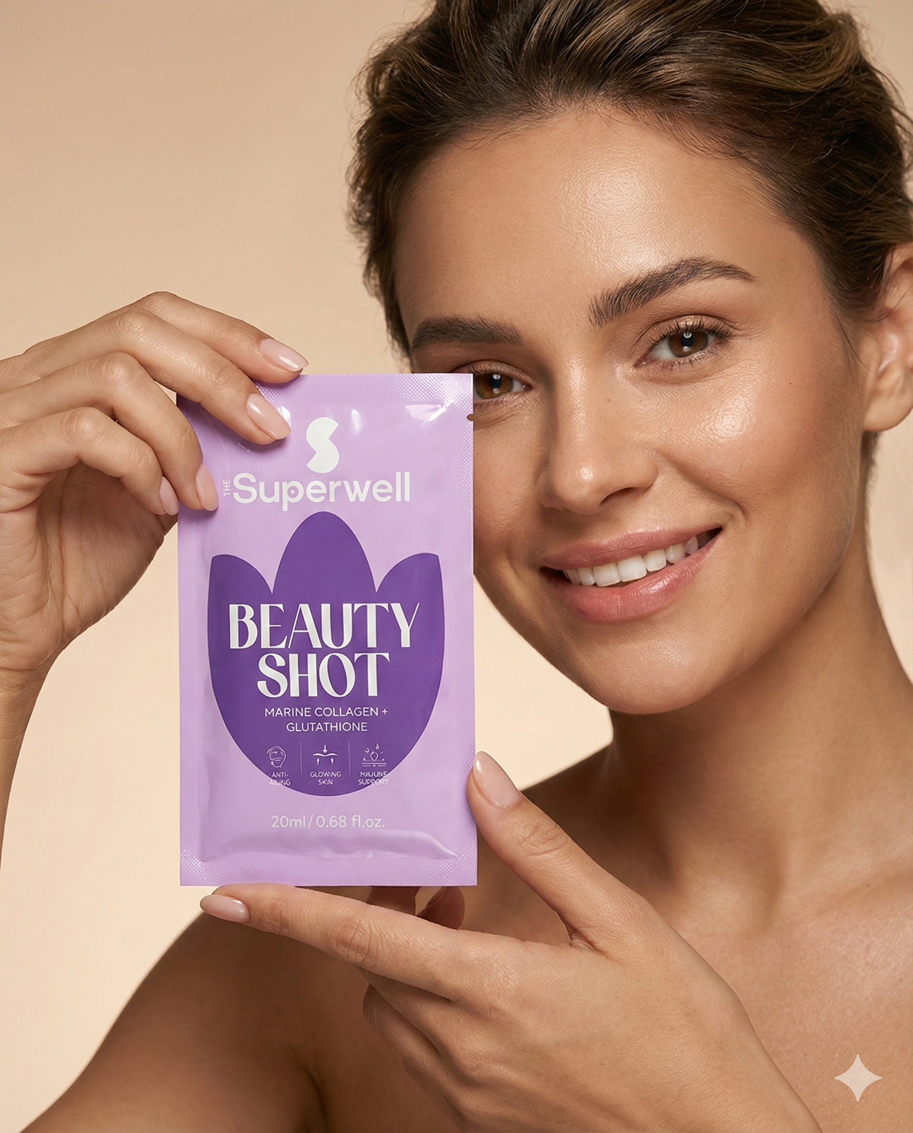 The superwell Beauty Shot – 10ml (Daily Glow Formula)