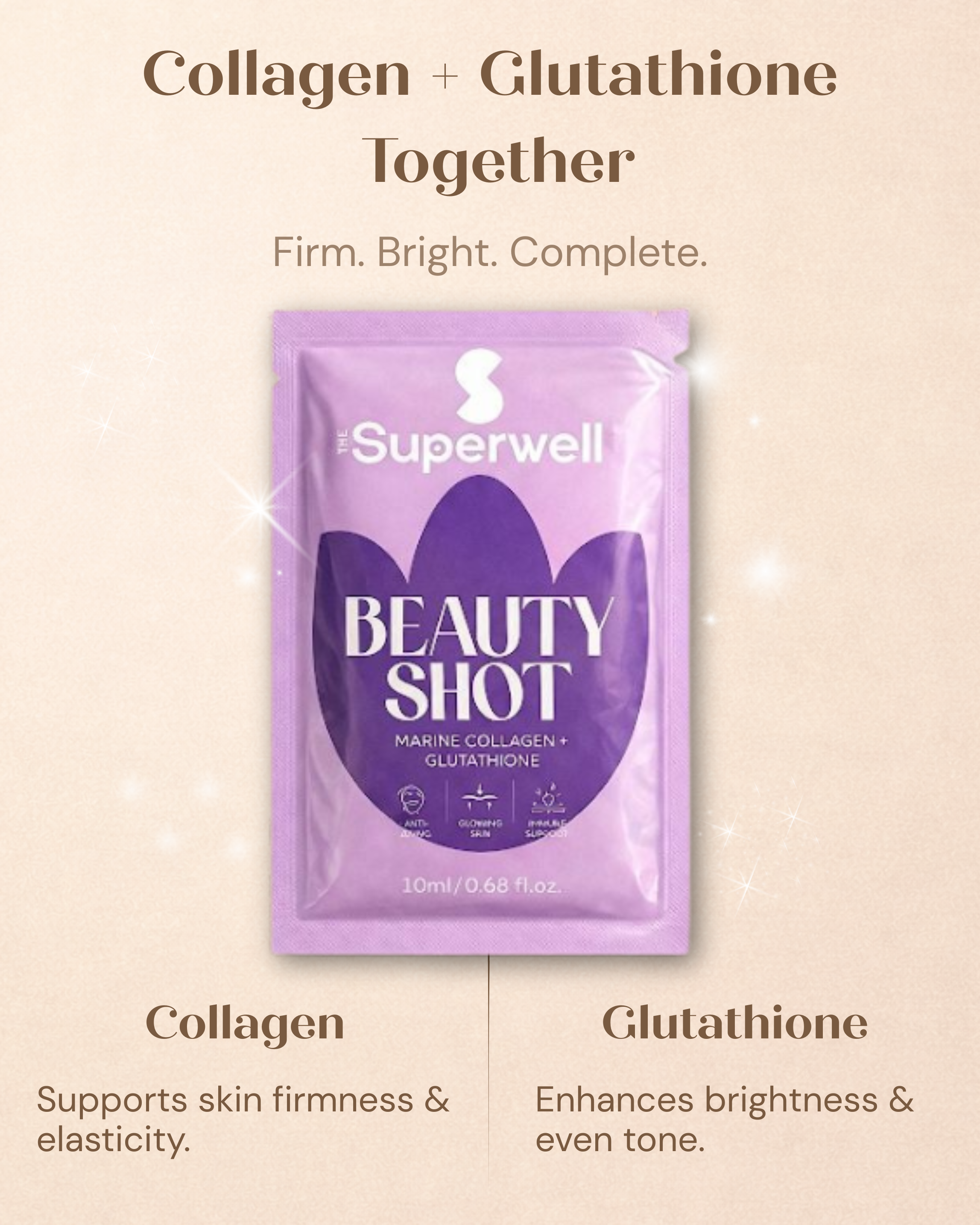 The Superwell Beauty Shot – 10ml (Daily Glow Formula)